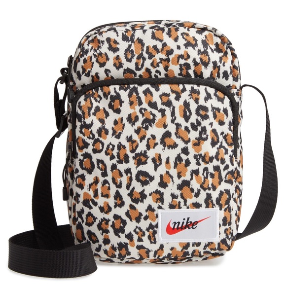 nike leopard bag
